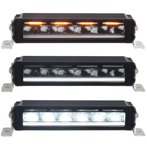 Van Master VMGDL4800 13" 4800 Lumens Lightbar with Position and R65 Amber Warning Light PN: VMGDL4800